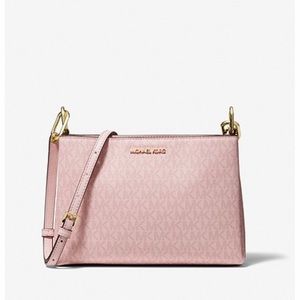 Michael Kors Medium Trisha Logo Crossbody